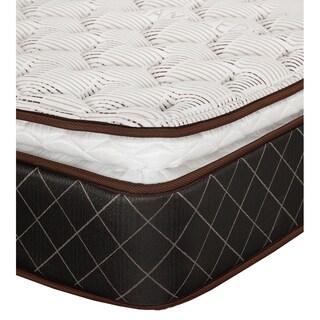 Foto 4 | Foto 4 | Colchón Spring Air Minesota Color Café Matrimonial + Almohada Trinity + Protector Trinity