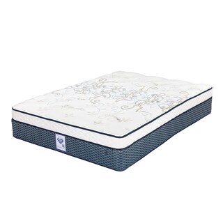 Foto 3 | Foto 3 | Colchón Spring Air Cantabria Color Azul King Size + Protector Trinity + Sábanas Trinity