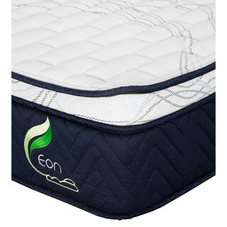 Foto 4 | Foto 4 | Colchón Restonic Eon Color Azul Queen Size + 2 Almohadas Trinity