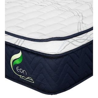 Foto 4 | Foto 4 | Colchón Restonic Eon Color Azul Queen Size + Almohada Trinity + Sábanas Trinity