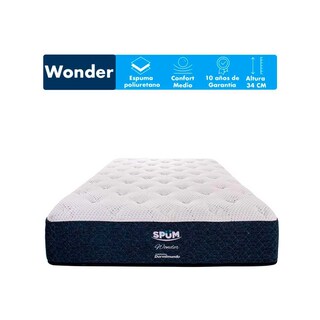 Foto 2 | Foto 2 | Colchón Dormimundo En Caja Wonder Matrimonial
