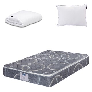 Foto 1 | Foto 1 | Colchón Dicasa Bongo Matrimonial + Almohada One + Protector De Colchón
