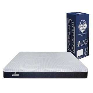 Foto 2 | Foto 2 | Colchón Spring Air En Caja Therapy Color Azul Matrimonial + 2 Almohadas Trinity