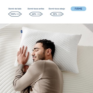 Foto 6 | Foto 6 | Colchón De Espuma Luuna Blue Queen Size Adulto Y 2 Almohadas Ajustables Firmes Tamaño Estándar