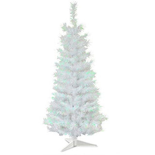 Foto 1 | Foto 1 | Árbol De Navidad National Tree Company, Oropel Blanco, 90 Cm - Venta Internacional.