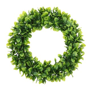 Foto 1 | Foto 1 | Wreath U'artlines Primavera-verano, 43 Cm, Madera De Boj Verde, Plástico - Venta Internacional.