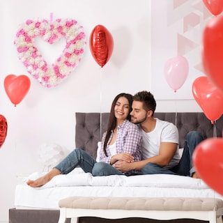 Foto 2 | Foto 2 | Corona Artificial en Forma de Corazón Sggvecsy 33 cm - Venta Internacional