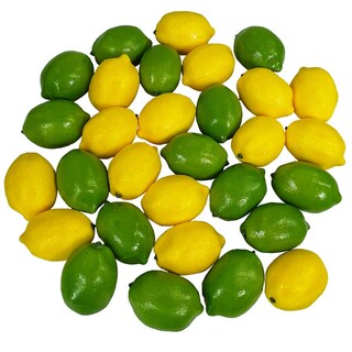 Foto 1 | Foto 1 | Frutas Artificiales Winlyn Con Limones Y Limas, 28 Unidades, Para Decoración - Venta Internacional.