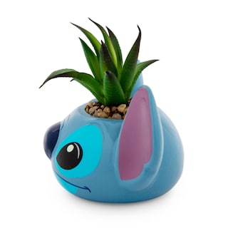 Foto 2 | Foto 2 | Minimoleta Disney Lilo & Stitch De Cerámica Con Suculentas - Venta Internacional.