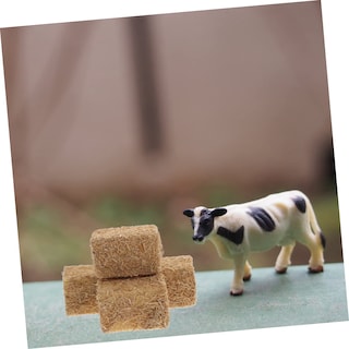 Foto 5 | Foto 5 | Figura En Miniatura Mini Haystack Mini Barn Bales, 4 Unidades Feltechelectr - Venta Internacional.