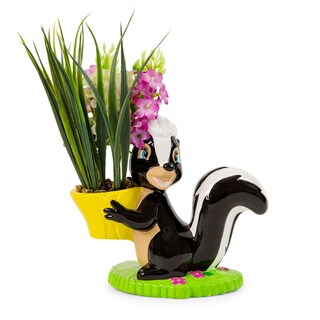 Foto 1 | Foto 1 | Maceta De Cerámica Silver Buffalo Disney Bambi Flower Skunk - Venta Internacional.