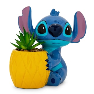 Foto 2 | Foto 2 | Maceta De Cerámica Toynk Disney Lilo & Stitch Pineapple 15 Cm - Venta Internacional.