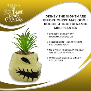 Foto 7 | Foto 7 | Minimoleta De Cerámica Toynk Disney Nightmare Before Christmas - Venta Internacional.