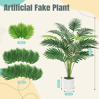 Foto 3 | Foto 3 | Palmera Artificial con Maceta Der Rose 71 cm- Venta Internacional