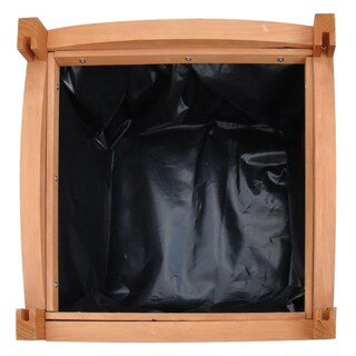 Foto 6 | Foto 6 | Juego De 2 Camas Elevadas De Madera Vidaxl De 30 X 30 X 30 Cm Con Forros De Polietileno - Venta Internacional.