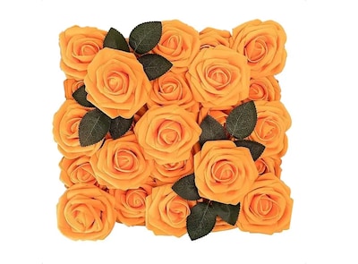 Foto 1 | Foto 1 | Xtellar Rosas Artificiales Deluxe 25pc, Decorativas De Lujo Para Eventos Elegantes Y Creaciones Manuales