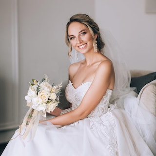 Foto 3 | Foto 3 | Ramos De Boda Cewor Con Rosas Artificiales Para Novia Y Dama De Honor - Venta Internacional.