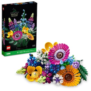 Foto 1 | Foto 1 | Set De Construcción Lego Icons Wildflower Bouquet 10313 Para Adultos - Venta Internacional.