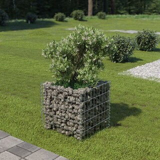 Foto 2 | Foto 2 | Cama Elevada Gabion Vidaxl De Acero Galvanizado Duradero 50 X 50 X 50 Cm - Venta Internacional.