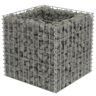 Foto 3 | Foto 3 | Cama Elevada Gabion Vidaxl De Acero Galvanizado Duradero 50 X 50 X 50 Cm - Venta Internacional.