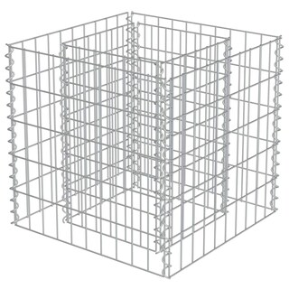 Foto 4 | Foto 4 | Cama Elevada Gabion Vidaxl De Acero Galvanizado Duradero 50 X 50 X 50 Cm - Venta Internacional.
