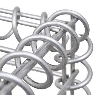 Foto 7 | Foto 7 | Cama Elevada Gabion Vidaxl De Acero Galvanizado Duradero 50 X 50 X 50 Cm - Venta Internacional.