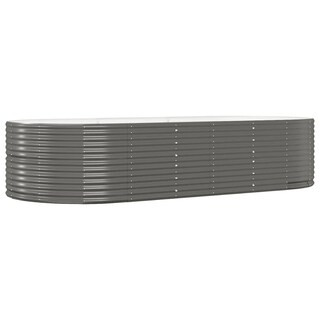 Foto 1 | Foto 1 | Cama Elevada De Jardín Vidaxl De Acero Con Recubrimiento En Polvo Gris 291 X 140 X 68 Cm - Venta Internacional.