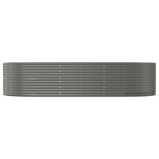 Foto 3 | Foto 3 | Cama Elevada De Jardín Vidaxl De Acero Con Recubrimiento En Polvo Gris 291 X 140 X 68 Cm - Venta Internacional.
