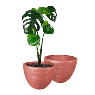 Foto 1 | Foto 1 | Atmos Homeware Macetas Decorativas Para Interior Y Exterior | Capacidad Para 45 Litros | Modelo Kun Color Terracota 1 Piezas
