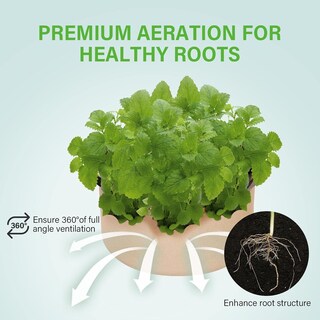 Foto 2 | Foto 2 | Macetas De Tela No Tejida Grow Bags Ipower De 20 Galones, Paquete De 5, Color Canela - Venta Internacional.