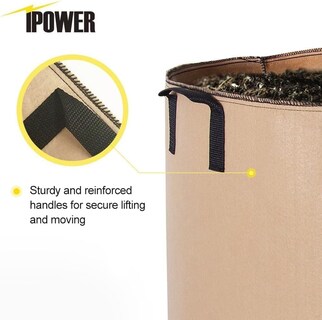 Foto 5 | Foto 5 | Macetas De Tela No Tejida Grow Bags Ipower De 20 Galones, Paquete De 5, Color Canela - Venta Internacional.
