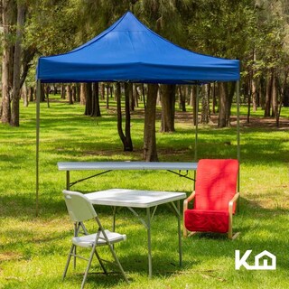 Foto 7 | Foto 7 | Toldo Plegable KingsHouse 293422 color Blanco 3x6 m