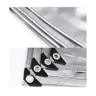 Foto 2 | Foto 2 | Lona Reforzada 4 X 6 M Impermeable Para Jardin Exterior Eo Safe Imports Esi-17283 Gris