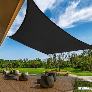 Foto 8 | Foto 8 | Malla Sombra Styrka Raschel 90% 6x4 M Color Negro