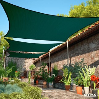 Foto 8 | Foto 8 | Malla Sombra Styrka Raschel 90% 3x4 M Color Verde
