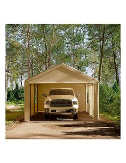 Foto 3 | Foto 3 | Toldo De Uso Rudo Vanlig 6x3 Mts Carpa Para Auto Fiestas Eventos Color Beige