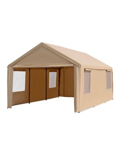 Foto 4 | Foto 4 | Toldo De Uso Rudo Vanlig 6x3 Mts Carpa Para Auto Fiestas Eventos Color Beige