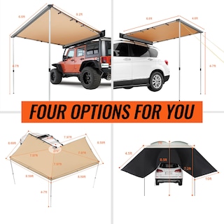 Foto 5 | Foto 5 | Toldo Vevor Versatilidad Moonshade Para Tienda De Campaña Para Camión Suv - Venta Internacional.