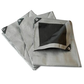 Foto 1 | Foto 1 | Lona Impermeable Polietileno Reforzada 3 X 6 M Surtek Gris