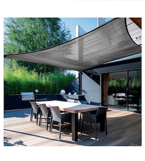 Foto 4 | Foto 4 | Toldo Sombra Raschel 90% 6 M X 4 M Negro Fiero