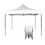 Carpa Toldo Plegable 3x3 Reforzado Para Jardín Impermeable Blanco
