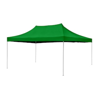 Foto 1 | Foto 1 | Ilios Innova | Toldo Plegable Verde 3x4.5 Impermeable Y Resistente Al Clima Con Estructura De Hierro Y Tela Oxford.
