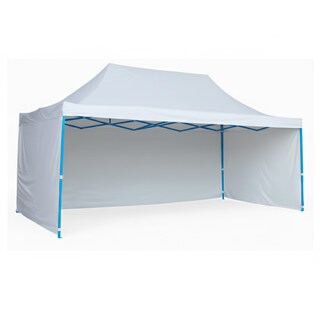 Foto 1 | Foto 1 | Toldo Plegable Blanco 3x4.5 Con Paredes Laterales Ilios Innova Impermeable Velcro De Ajuste Ideal Para Exterior