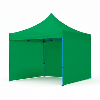 Foto 1 | Foto 1 | Toldo Plegable Verde 3x3 Con Paredes Laterales Ilios Innova Impermeable Velcro De Ajuste Ideal Para Exterior