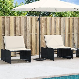 Foto 3 | Foto 3 | Base Para Sombrilla Vidaxl Redonda Negra Muy Resistente Con Mástiles Ø1 5/1 9 - Venta Internacional.