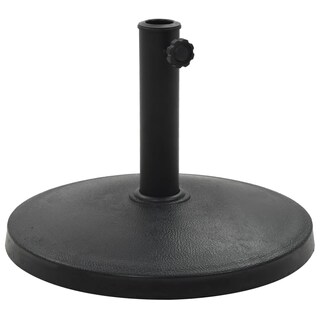 Foto 1 | Foto 1 | Base De Sombrilla Vidaxl Redonda De Poliresina Negra 10 Kg De Peso - Venta Internacional.