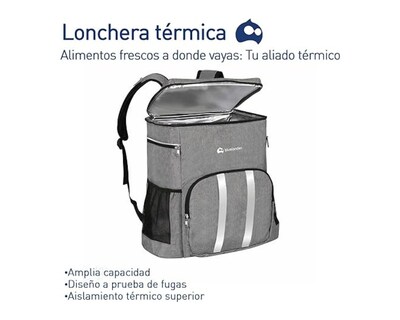 Foto 2 | Foto 2 | Hielera Térmica Portatil Bluelander Gris 54 Latas