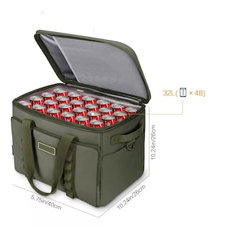Foto 3 | Foto 3 | Hielera Portátil Bolsa Enfriador Impermeable 30l Eo Safe Imports Esi-13877 Verde
