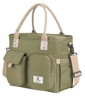 Foto 1 | Foto 1 | Lonchera Térmica Bolsa De Almuerzo Portátil Fiambrera 16l Verde Militar