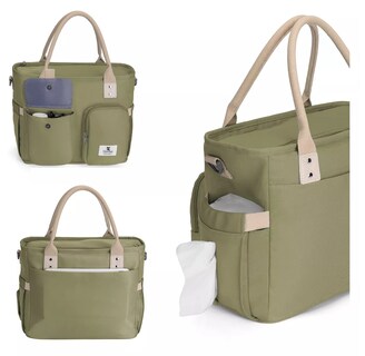 Foto 2 | Foto 2 | Lonchera Térmica Bolsa De Almuerzo Portátil Fiambrera 16l Verde Militar